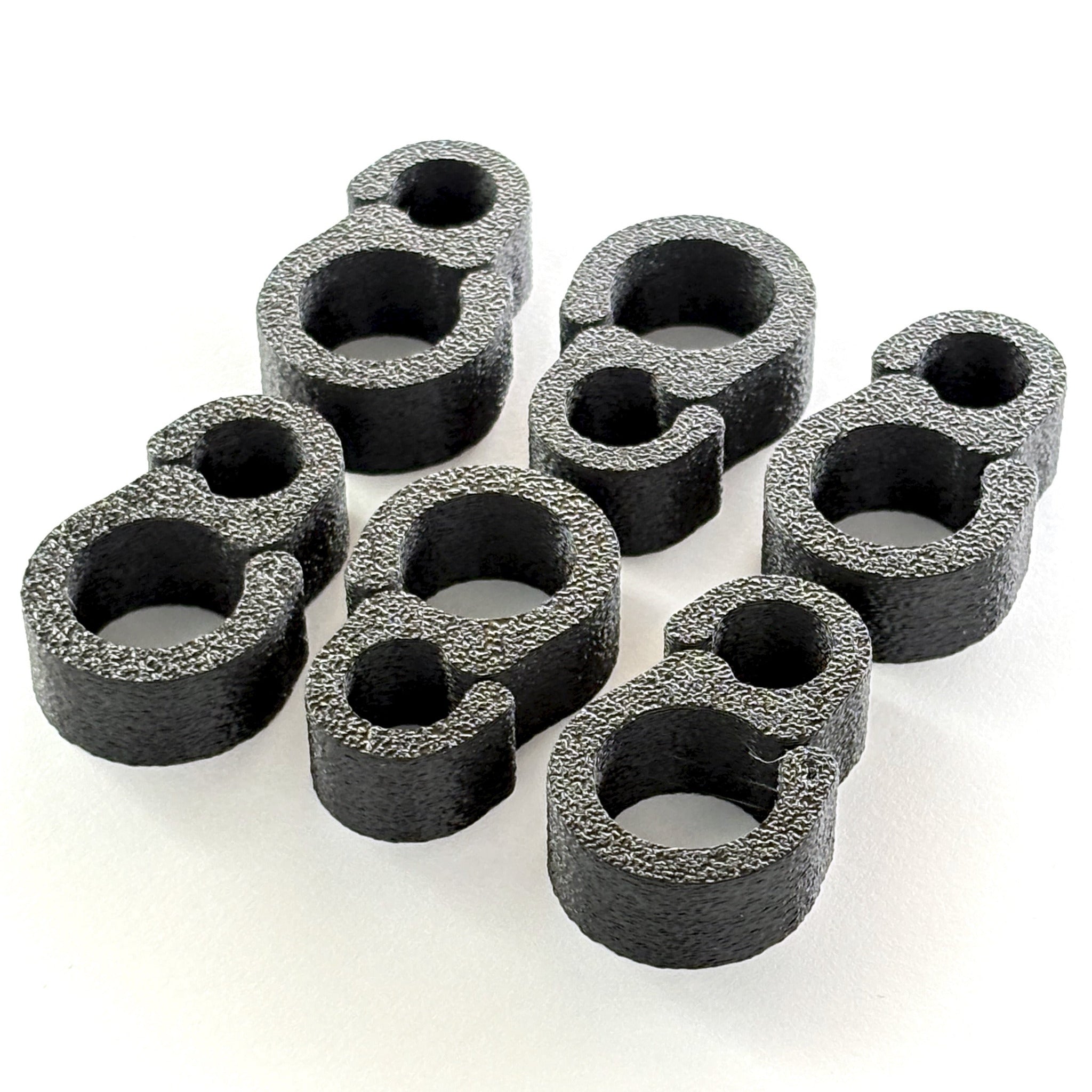 six 15mm rod cable clips