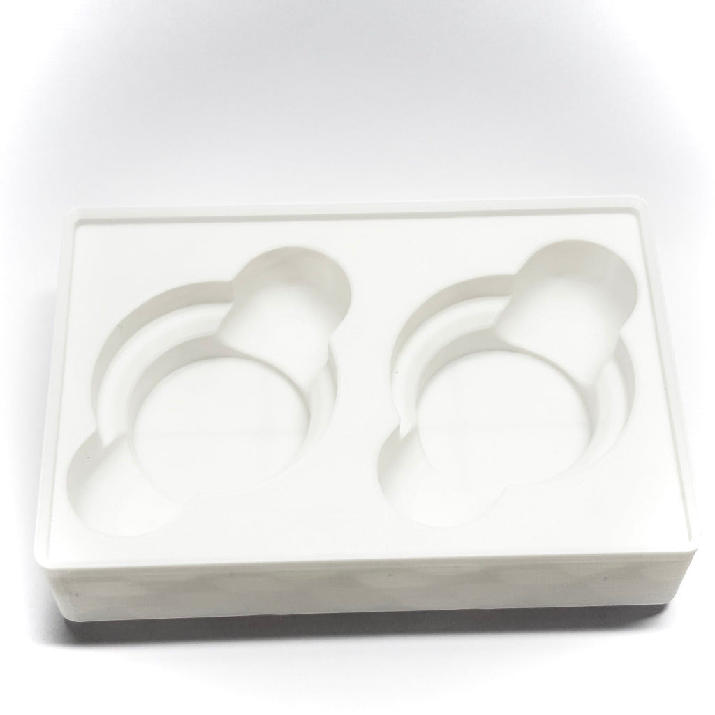 A 2x3x4 Gridfinity bin for 1.5x cforce gears, shown on a clean white background.