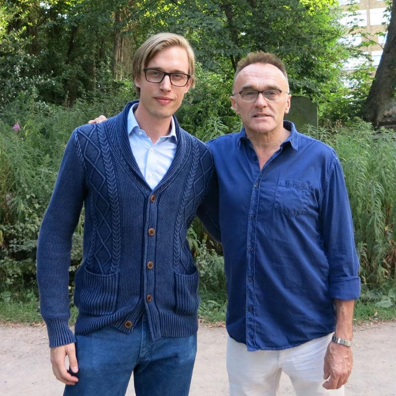 Hendrikus De Vaan and film director Danny Boyle in London