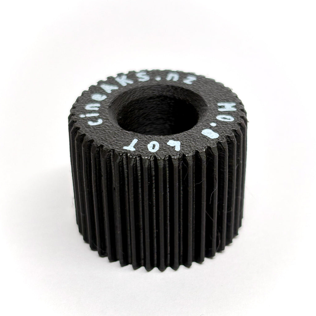 25mm wide gear for cforce mini motor by arri on a white background