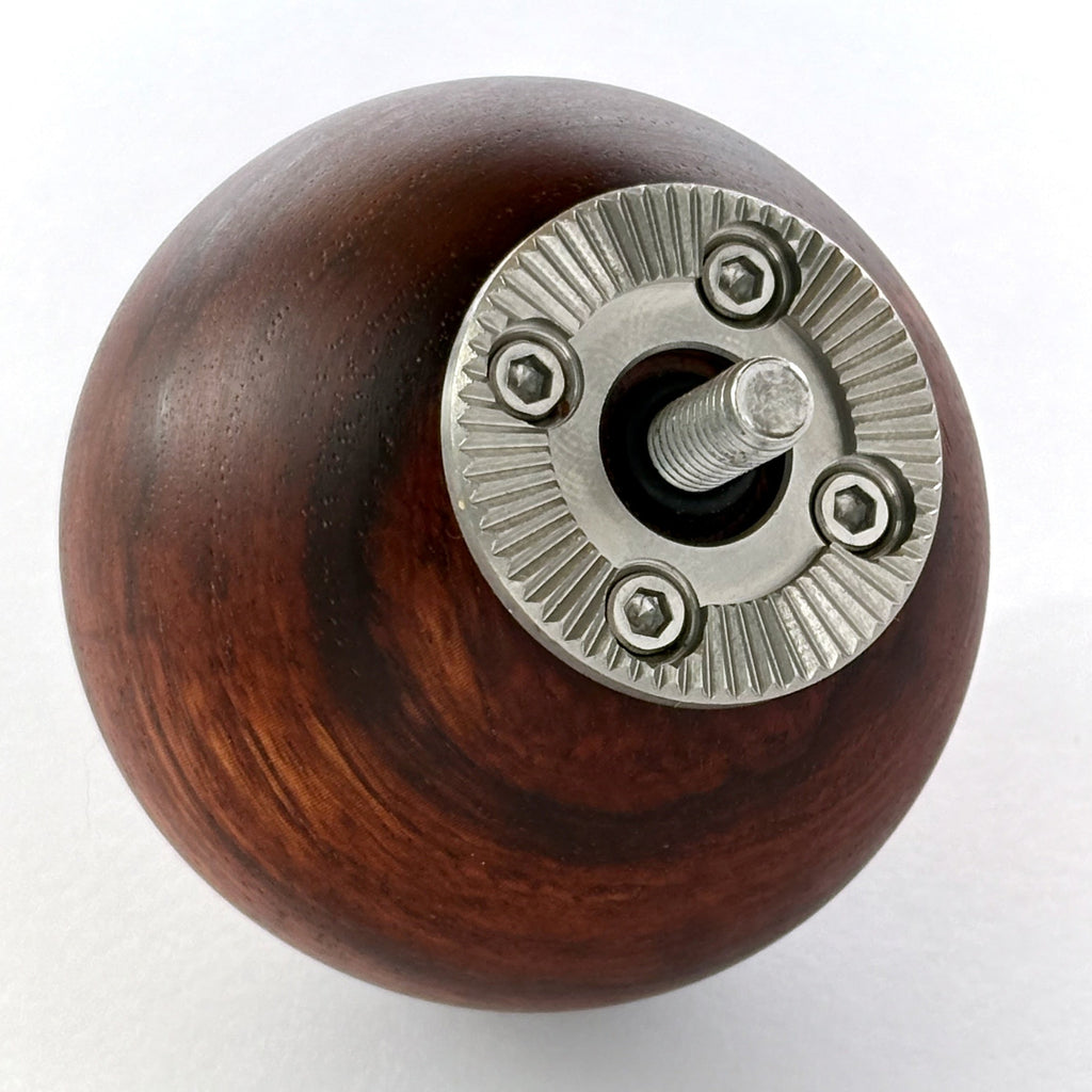 wooden camera handle with arri rosette