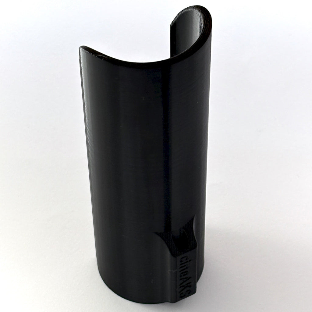 Scaff pipe speed clip for film lighting department on a white background